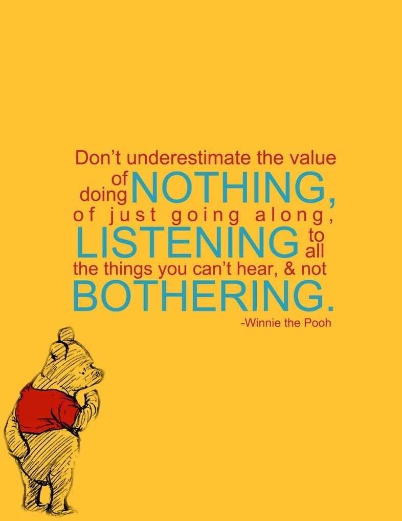 Winnie the Pooh motivational quote