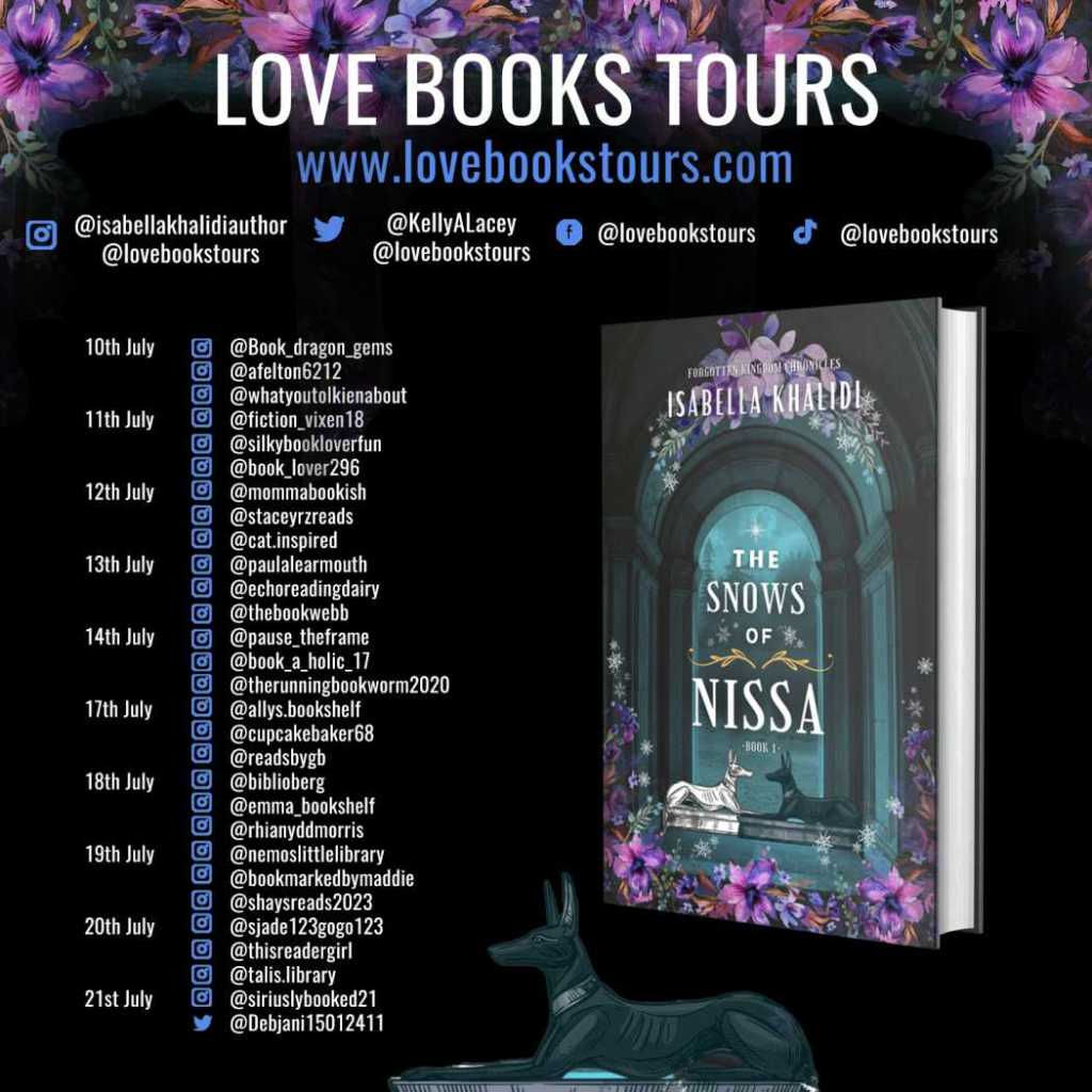 The Snows of Nissa by  Isabella Khalidi - Review | Blog Tour